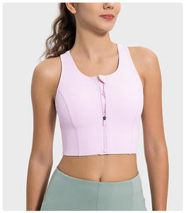 Ropa Deportiva de Yoga sin Costuras de Alta Calidad para Mujer, Sujetador Deportivo Premium para Chicas en Tallas Grandes, Sujetador Deportivo Liso al por Mayor para Mujer - Product Image 5