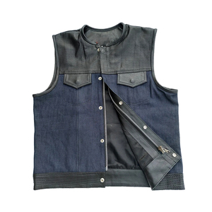 Chaleco de Motociclismo de Invierno Resistente al Viento, de Cuero de Calidad Duradera, Sin Mangas, Precio Razonable, Nuevas Llegadas - Product Image 2