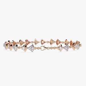 Meilleur bracelet tennis en diamant moissanite en argent 949/or 10K/14K pour femme Bracelets en diamant de haute joaillerie - Product Image 3