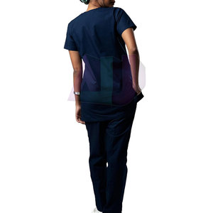 Combinaison de travail en coton pour femmes haute performance avec plusieurs poches, taille élastique confortable, légère et écologique - Product Image 4