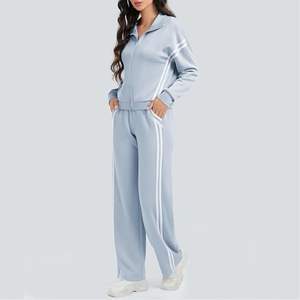Survêtements de jogging pour femme grande taille, hiver, haute qualité OEM, logo personnalisé, polyester/coton, couleur unie, à capuche, imprimé, coupe ajustée 2 - Product Image 5