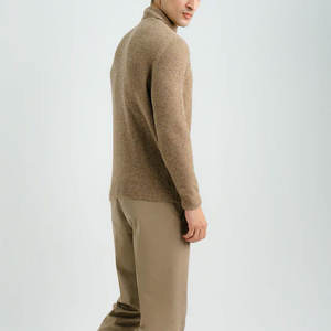 Pulls pour hommes personnalisés 100% polyester avec un style unique, design de col personnalisé, motif respirant et à séchage rapide, vêtements d'hiver - Product Image 2