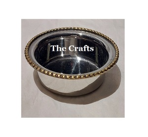 Aluminium Serving Dessert Bowl With Finest Quality Round Shape Kitchenware Chocolate Bowl At Affordable Prices - Product Image 2