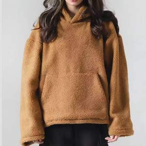 เสื้อมีฮู้ดแบบสวมหัวมีฮู้ดสำหรับผู้ชายผ้าขนแกะหนานุ่มแบบลำลองกันน้ำสำหรับฤดูหนาวออกแบบได้ตามต้องการ - Product Image 6