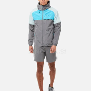 ชุดวอร์มกันลมคุณภาพสูงสำหรับฤดูหนาวปี 2026 ชุดลำลองสำหรับออกกำลังกาย ชุดกีฬาผู้ชาย ผ้าโพลีเอสเตอร์/คอตตอน - Product Image 4