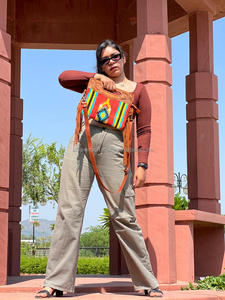 Newest Western Hand Tooled Saddle Blanket Handbag Genuine Leather Crossbody <b>Bags</b> Custom High Quality Luxury Women Side <b>Bag</b> - Product Image 4