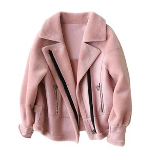 Veste en cuir de qualité supérieure pour femmes, personnalisée, unie, teinte, imperméable, écologique, respirante, mode de rue, fourrure pour l'hiver, noir - Product Image 5