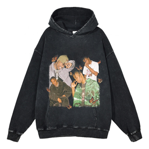 Nuevas sudaderas con capucha bordadas con estampado Dtf, la mejor calidad, sudaderas con capucha sublimadas con estampado DTG Unisex de peso pesado personalizado de gran tamaño para hombres - Product Image 1