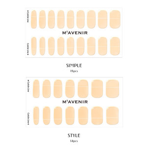 Fluffy Edge InstaWrap-Pegatinas de uñas de gel sin lámpara, & Stick Peel, apariencia de salón instantánea (32PCS) - Product Image 3