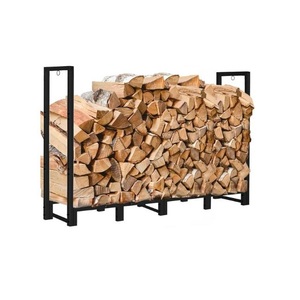 Firewood Log <b>Rack</b> for <b>Wood</b> <b>Storage</b> Curved Outdoor Indoor Firewood <b>Storage</b> <b>Racks</b> Log Holder for Fireplace - Product Image 4