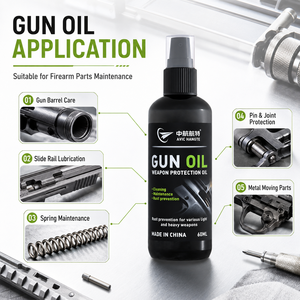 AVIC HANGTE Aceite Sintético en Aerosol para Armas 60ml, Lubricante CLP para Armas, Botella Portátil <span class=keywords><strong>de</strong></span> Aceite para Armas para Mantenimiento Diario <span class=keywords><strong>de</strong></span> Armas <span class=keywords><strong>de</strong></span> <span class=keywords><strong>Fuego</strong></span> - Product Image 4