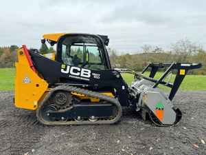 รถตักล้อยาง JCB 150T Eco ประสิทธิภาพสูง พร้อมอุปกรณ์ตัดแต่งไม้ FAE สำหรับงานปรับพื้นที่ - Product Image 5