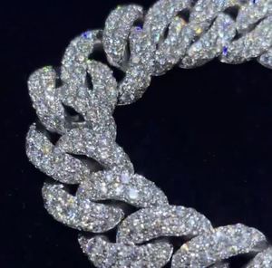 Iced 18mm Cuban Link <b>Bracelet</b> for <b>Women</b> & Men Hip Hop Jewelry Bling VVS Clarity Diamond <b>Bracelets</b> Perfect Birthday Gift - Product Image 2