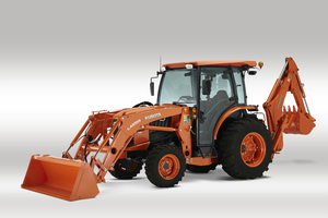 รถแทรกเตอร์คูโบต้า L6060 พร้อมที่ตักและที่ขุดหลัง - Product Image 3