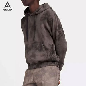 เสื้อฮู้ดครอปผู้หญิง Aifran Sports สกรีนโลโก้ตามสั่ง ทรงโอเวอร์ไซส์ ไหล่ตก ผ้าเฟรนช์เทอร์รี่คุณภาพสูง - Product Image 3