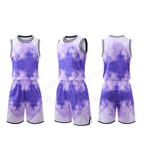 Nouveau style d'uniforme de basket-ball sans manches avec design respirant Nouvel ensemble de basket-ball - Product Image 2