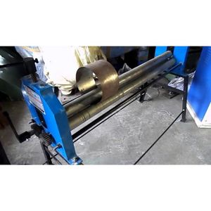 Premium Roller Bending Sheet Metal Machine Professional <b>Hydraulic</b> Sheet Metal Roller for Factories Workshops - Product Image 1