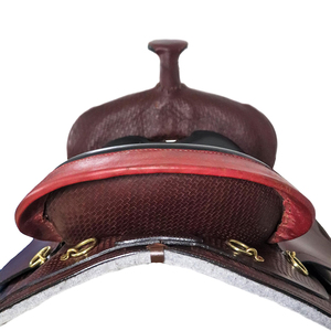 2025 OEM venta al por mayor superventas sillín de cuero americano sillín de caballo inglés occidental sillín de equitación de cuero Real - Product Image 4