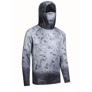 Ropa de invierno Sudaderas CON CAPUCHA DE PESCA Nuevo diseño personalizado Sudaderas CON CAPUCHA DE PESCA Slim Fit Sudaderas con capucha de pesca para hombres - Product Image 1