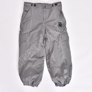 High-Quality Snow Pants with Contrast Piping Drawstring Waist Multiple Pockets Breathable Design Elastic Cuffs and Custom Option - Product Image 1