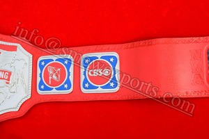 เข็มขัดแสดงตำแหน่งแชมป์โทรทัศน์เฮฟวี่เวทสีแดงสำหรับไอคิโดซามูไรเทควันโดคาราเต้ต่อสู้กับจูโด - Product Image 5