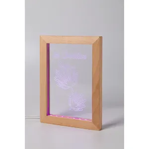 Custom Woodiframe LED <b>Trophies</b> Medals & <b>Plaques</b> Merchandising - Product Image 2