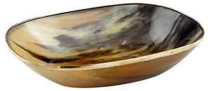 Cuenco de cuerno de búfalo brillante hecho a mano, plato de servicio de Ángel indio clásico, pulido de varios tamaños, artesanías naturales - Product Image 3