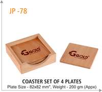 Meilleures ventes : Ensemble de sous-verres en bois faits à la main avec logo personnalisé – Promotion d'entreprise, support pour tasses à thé et table basse, idéal pour les amis