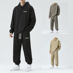 Sweat à capuche vintage surdimensionné en coton épais et délavé à l'acide avec logo personnalisé pour hommes, broderie graphique de haute qualité pour hommes - Product Image 2