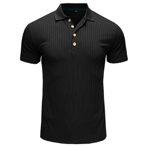T-shirt à manches courtes pour homme, best-seller, style décontracté chic, 100% coton, motif uni, brodé, respirant, séchage rapide, écologique - Product Image 4