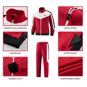 Chándal Ligero con Capucha para Hombre, Diseño Moderno, Venta al Por Mayor OEM, Etiqueta Privada, Ropa Casual de Invierno - Product Image 4