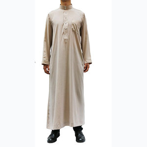Thobe pour la prière Ramadan et Eid, Jubba islamique à manches longues pour un usage quotidien et formel, vente en gros de thobes islamiques pour hommes sur mesure - Product Image 4