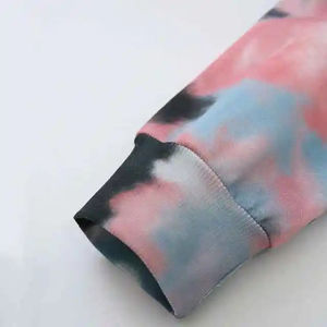 Hip Hop Street Wear Design Men's Tie Dye <b>Thermal</b> <b>Hoodies</b> Stylish 100% Cotton Basics Wholesale Soft Fleece Fabric Winter Wear - Product Image 5