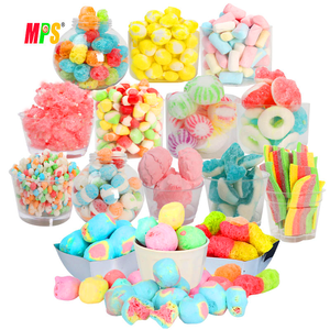 Caramelle Croccanti Marca MPS Etichetta Privata Personalizzata 6 Oz Assortimento di Frutta Liofilizzata in Barattolo/Sacchetto/Bottiglia Fabbrica Cinese - Product Image 1