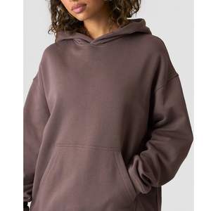 Sudadera con Capucha Extra Grande Personalizada con Logotipo para Mujer, 100% Algodón, Ligera, Transpirable, Sudadera Personalizada - Product Image 2