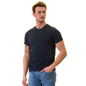 Outfitize <b>International</b> Fashion T Shirt Slub Cotton Fabric Soft Touch Material - Product Image 3