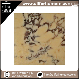 Azulejos y losas de mármol amarillo calcita Afyon al por mayor, superficie pulida de diseño moderno cortada a medida para uso en el baño - Product Image 6