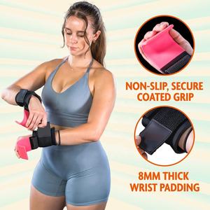 Crochets de poignet robustes de haute qualité haltérophilie Powerlifting Gym équipement de Fitness caoutchouc-EVA matériaux crochet dragonne hommes - Product Image 2