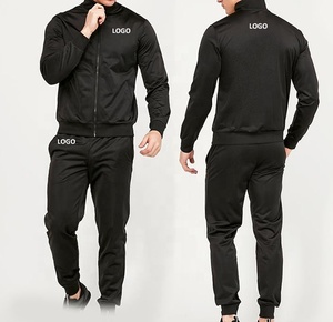 Ventes en gros de survêtements pour hommes à capuche zippée, poids lourd, entraînement, jogging, marque privée, ensembles deux pièces, OEM, coupe classique, pantalon et haut - Product Image 4