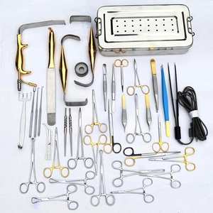 Ensemble d'instruments de chirurgie mammaire Tebbetts, 38 pièces, kit chirurgical d'augmentation mammaire, qualité médicale, réutilisable, orthopédique pour chien - Product Image 1