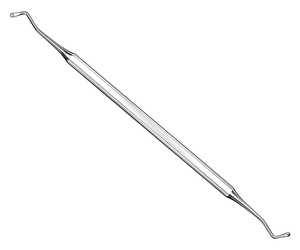 Mejor precio CE certificado BLANCO, excavadora de doble extremo tamaño 17 escalador Instrumentos dentales de acero inoxidable a precios competitivos - Product Image 2