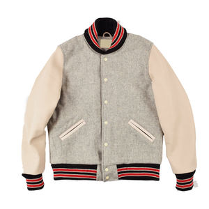 Chaqueta Bomber de Lona con Bloques de Color y Logotipo Personalizado al por Mayor para Hombre, Estilo Vintage, de Secado Rápido, Transpirable, con Bordado y Parches - Product Image 2