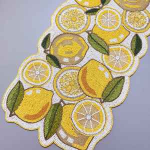 Mantel individual de mesa duradero antideslizante hecho a mano con cuentas de lujo MS Handicraft - Product Image 5