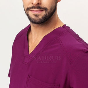 Uniforme de Hospital para Hombre de Diseño Personalizado, Color a Elección, Precio Económico, Ropa Médica NADRUB ENTERPRISES, Algodón Needle - Product Image 4