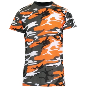 เสื้อยืดลายพรางรัดรูประบายอากาศเข้ารูปสำหรับใส่เล่นกีฬาทำจากผ้าฝ้าย - Product Image 1