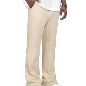 Custom Logo Heavyweight 460 Gsm Fleece Jogger Baggy Stacked Flare Sweatpants Double Waist <b>Pants</b> Drawstring Sweats <b>Womens</b> <b>Pants</b> - Product Image 6