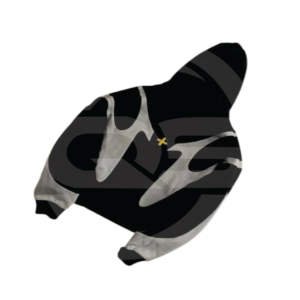 Custom <b>Stitch</b> <b>Hoodie</b> Applique Distressed Embroidery Stone Wash <b>Oversized</b> Double Hooded Zip up <b>Hoodie</b> - Product Image 4