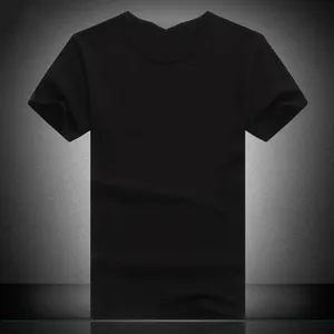 2025 Latest Customised Men's Hip Hop Style Regular Fit Short Sleeve <b>Tshirt</b> 100% Cotton Breathable Eco-Friendly Quick Dry Knitted - Product Image 1