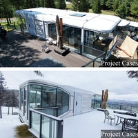 Hôtel-capsule préfabriqué de luxe pour usage commercial et résidentiel, système intelligent, capsule spatiale, mini-maison, cabane, maisons conteneurs