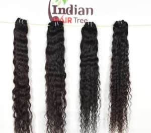 Qualité authentique 32 pouces 1 paquet prix de gros extensions de cheveux humains indiens bouclés non transformés avec produit naturel par exportation - Product Image 3